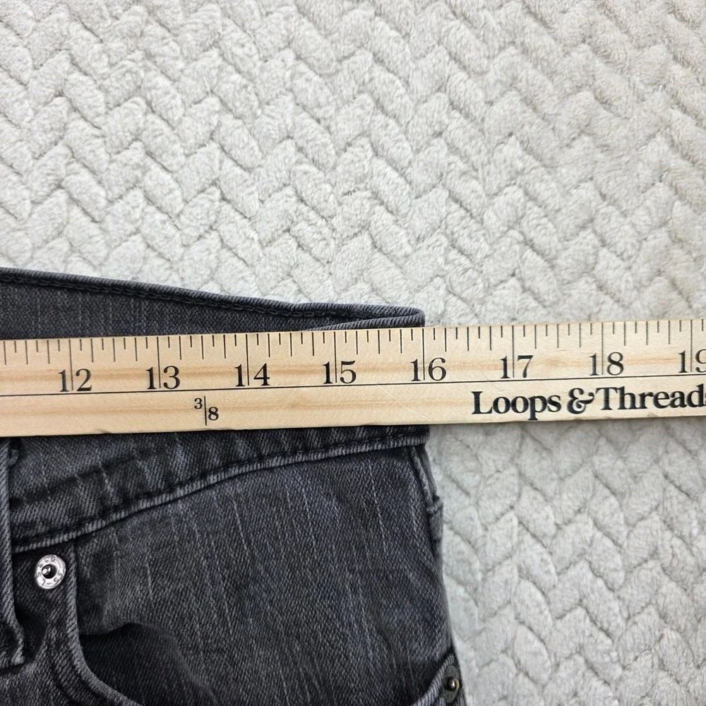 Levis 514‎ Straight Fit Mens Grey Denim Jeans 34x30 Classic Casual Pants